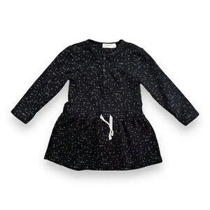 Miles Baby | Toddler Sweatshirt Dress (2T) 🩶🖤